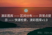 澳彩图库 —— 区间分布 —— 异常点提示 —— 快速检索，澳彩图库v1.0
