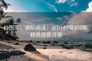 49图库：进阶阅读：近0149导航0期：趋势观察月报