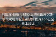 49图库-数据可视化-近澳彩图库00期-字段说明齐全，49澳彩图库app已全新上线比
